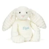 Bashful Luxe Bunny Nimbus with Personalised Cream Jumper
