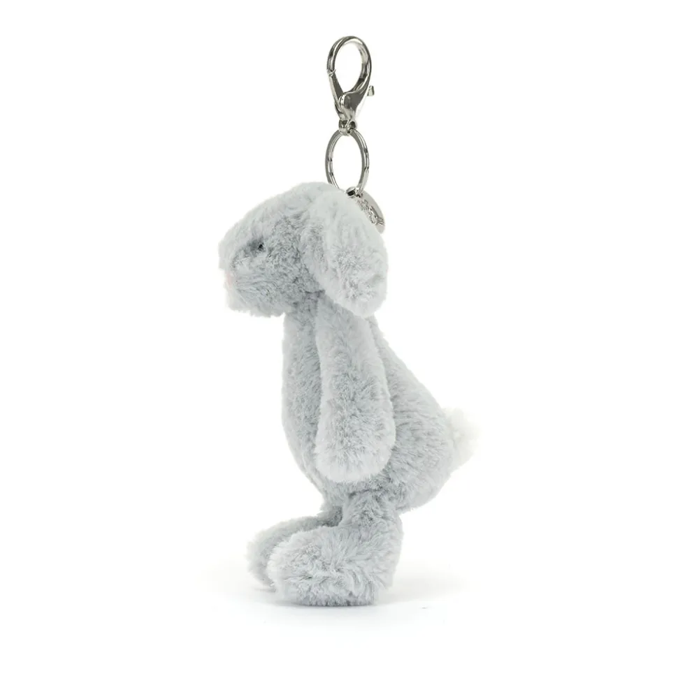 Bashful Silver Bunny Bag Charm