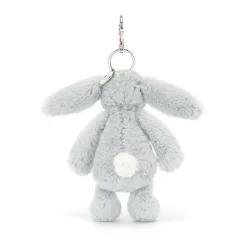 Bashful Silver Bunny Bag Charm
