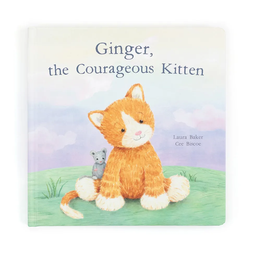 Ginger, the Courageous Kitten Book and Fuddlewuddle Ginger Cat
