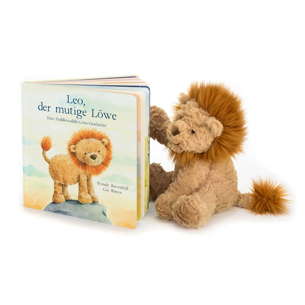 Leo, Der Mutige Lowe Buch and Fuddlewuddle Lion Medium