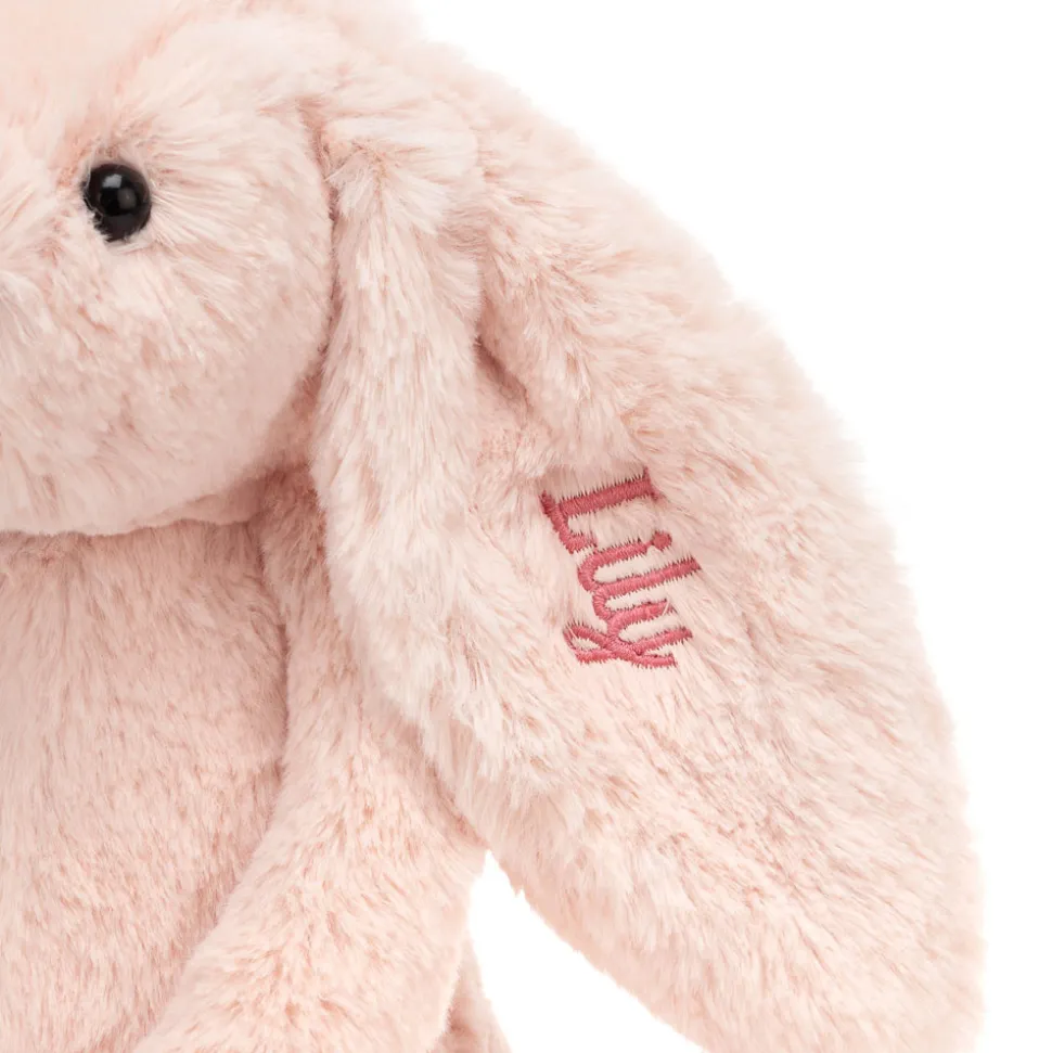 Personalised Bashful Blush Bunny Medium