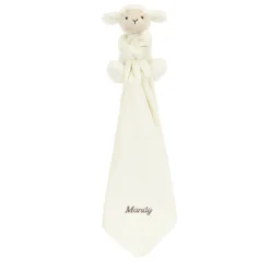 Personalised Bashful Lamb Soother