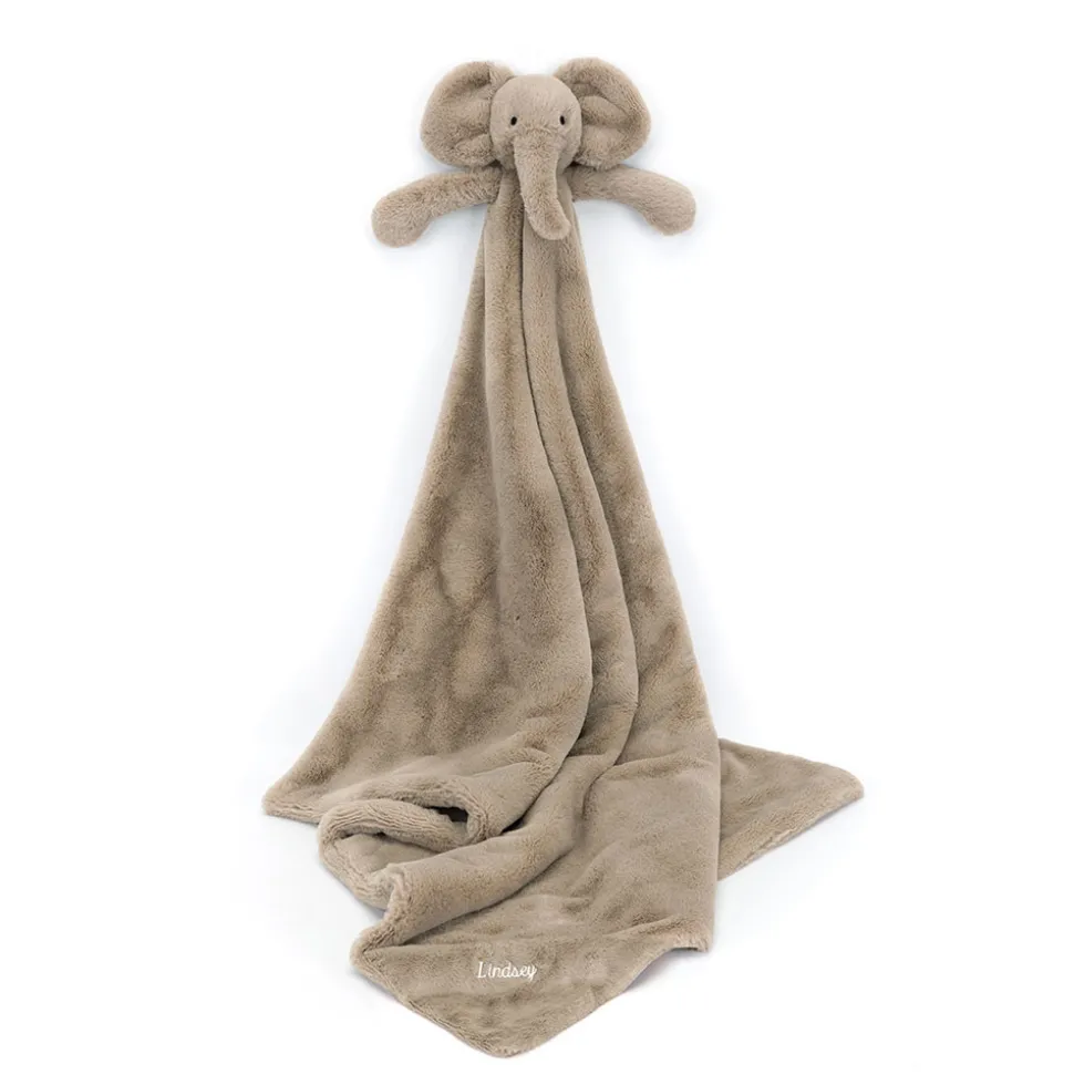 Personalised Smudge Elephant Blankie